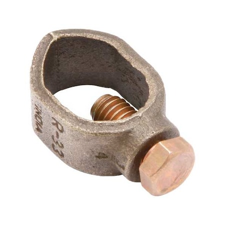 Burndy Ground Rod Clamp, 10AWG, 1.7In, PK5 GRL5