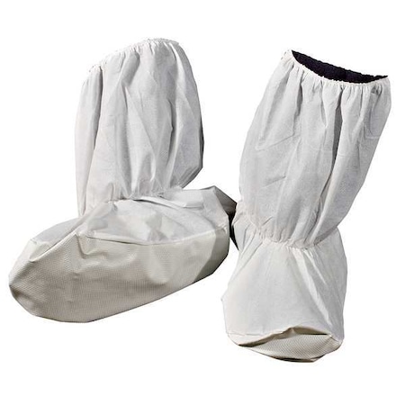 Cellucap Disposable Boot Covers, Polypropylene, White, Slip Resistant Sole: Yes , XL 244CLX