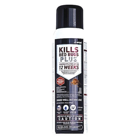 Jt Eaton Insect Killer For Bed Bugs, 17.5 oz, Aerosol, DEET-free,  217