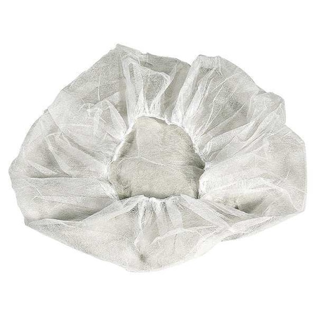 Cellucap Bouffant Cap, Color White, Diameter 21 in, Latex-Free, Polypropylene, PK1000 BI4HS