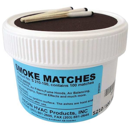 Regin Smoke Matches, PK100 S210-100