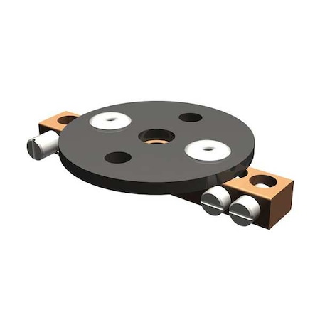 Burndy Mechanical Lug, 2 AWG (Ground Wire), 6 AWG (Intersystem Wire) Conductor Size, Copper BDT1