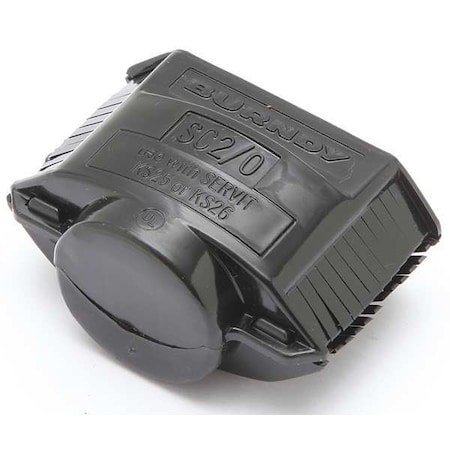 Burndy Plastic Cover for Split-Bolt Conctr, 4str SC2/0