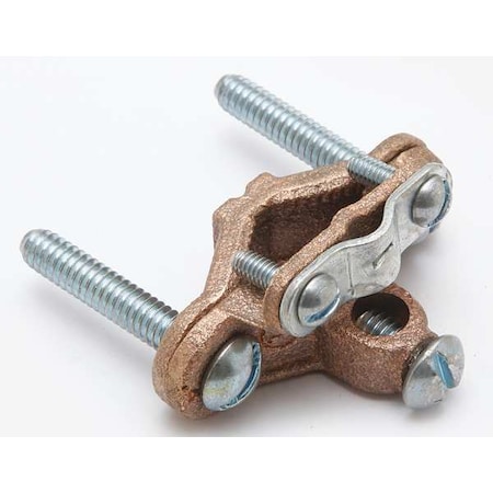 Burndy Pipe Ground Clamp, 10AWG, 2.34In C6