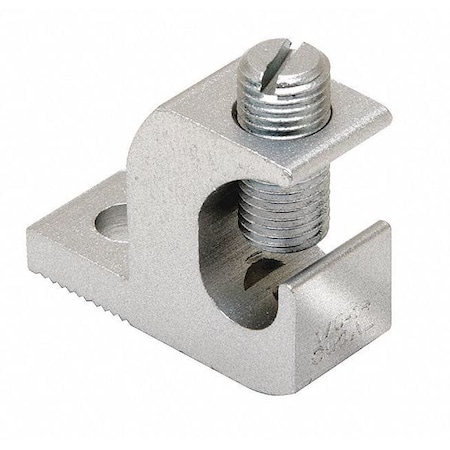 Burndy Mechanical Lug, 4 AWG Max, 1 Conductor, 1/4 in Stud, Aluminum BGBL4