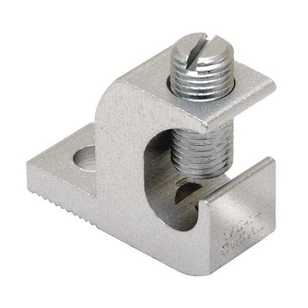 Burndy Mechanical Lug, 1 Conductor, 1/4 in Stud, Aluminum BGBL1/0