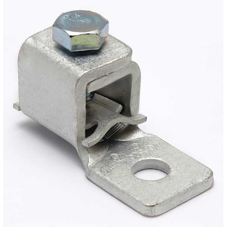 Burndy Mechanical Lug, 8 AWG Max, 1 Conductor, 1 Hole, #10 Stud, Copper KPA8C