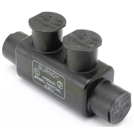 Burndy Insulated Multitap Connector, 5.00 In. L 1PBS500