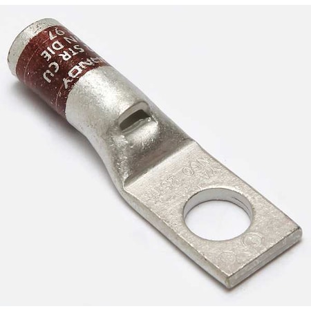 BURNDY One Hole Lug Compression Connector, 2 AWG, Die Code: 10 YA2CL4BOX