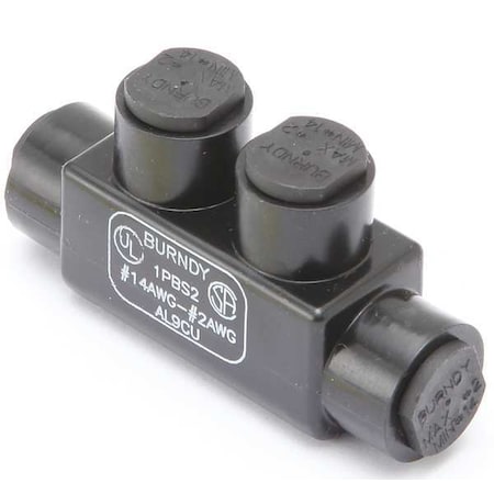 Burndy Insulated Multitap Connector, 1.22 In. W 1PBS2