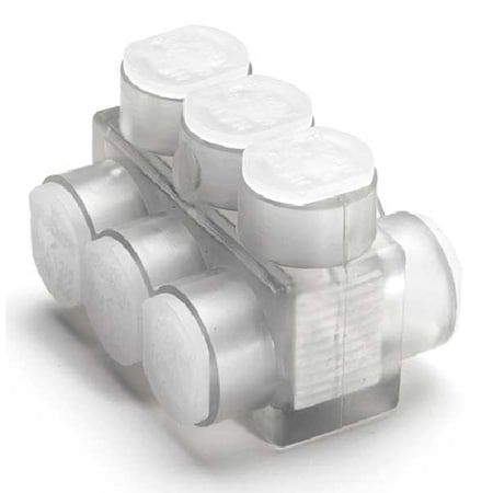 Burndy Insulated Multitap Connector, 2.19 In. L BIBD2/03