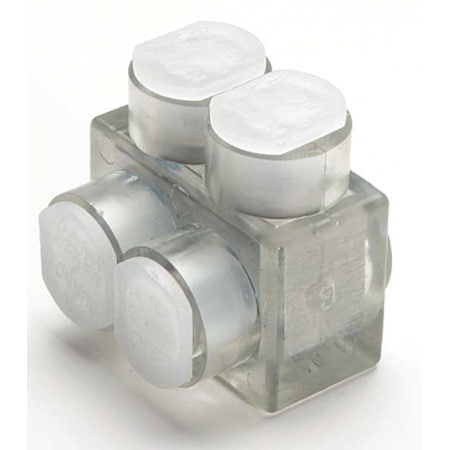 Burndy Insulated Multitap Connector, 1.56 In. L BIBD2/02
