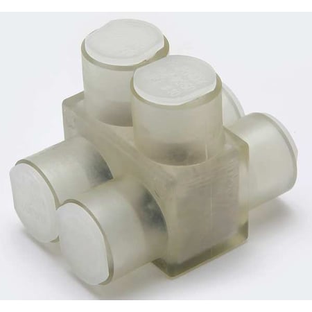 Burndy Insulated Multitap Connector, 2.64 In. L BIBD2502
