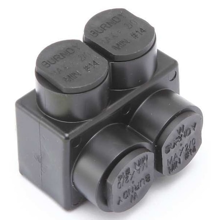 Burndy Insulated Multitap Connector, 1.52 In. L 1PL2/02