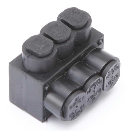 Burndy Insulated Multitap Connector, 1.51 In. L 1PL43