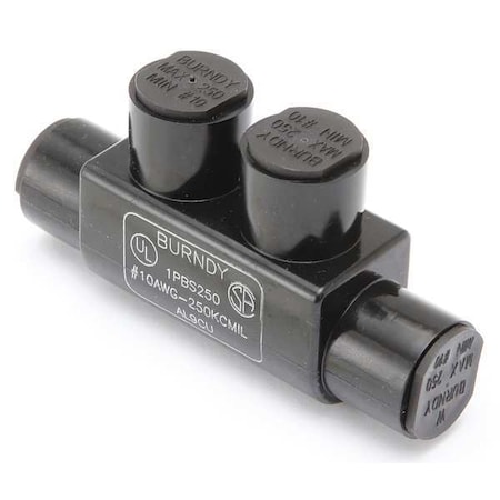 Burndy Insulated Multitap Connector, 4.01 In. L 1PBS250