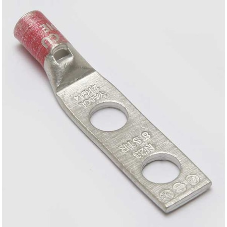 ひまわり　Ｃ-46.47 Burndy Two Hole Lug Compression Connector, 8 AWG, Width