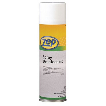 Zep Disinfectant, 20 oz. Aerosol can, Floral, 12 PK R15601