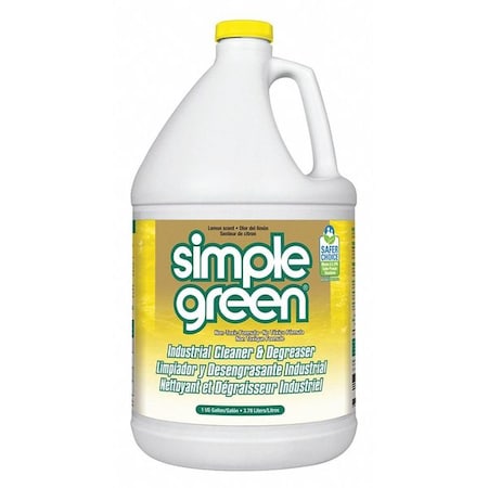 Simple Green Cleaner/Degreaser, 1 Gal Jug, Liquid, Yellow 3010200614010