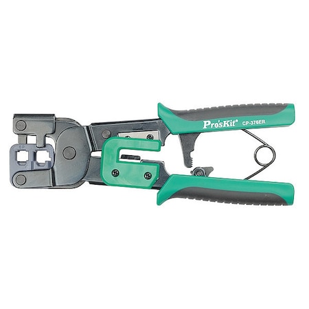 Eclipse 8 in Ratchet Crimper 8P8C/RJ-45, 6P2C/6P4C/6P6C RJ-11 and RJ-14 300-063
