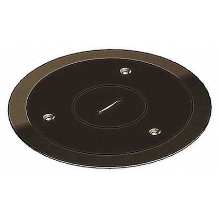 Carlon Electrical Box Cover, Round, Brass E97BRG