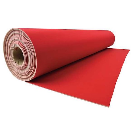 Surface Shields Floor Protection, 27 In. x 20 Ft., Red NSR2720