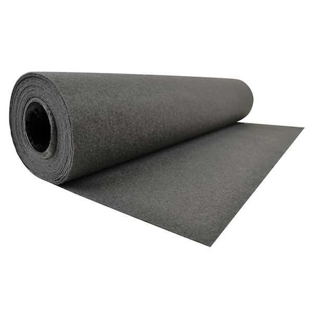 Surface Shields Floor Protection, 48 In. x 100 Ft., Black PS48100