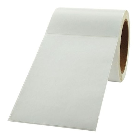 ZORO SELECT Label, White, Thermal Transfer Paper, PK4 22D094