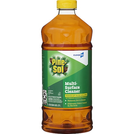 Pine-Sol Disinfectant Cleaner, 60 oz. Bottle, Pine, 6 PK 41773