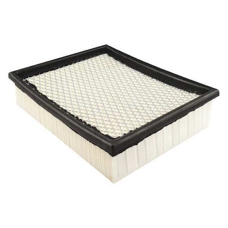 Baldwin Filters Air Element, 9-4/5 x 2-3/5 in. PA4447