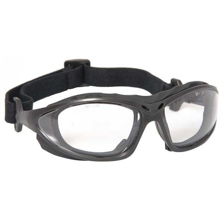Condor Safety Goggles, Clear Lens, Anti-Scratch, Indirect Vent, Polycarbonate Frame, Donyi Series 22ED38