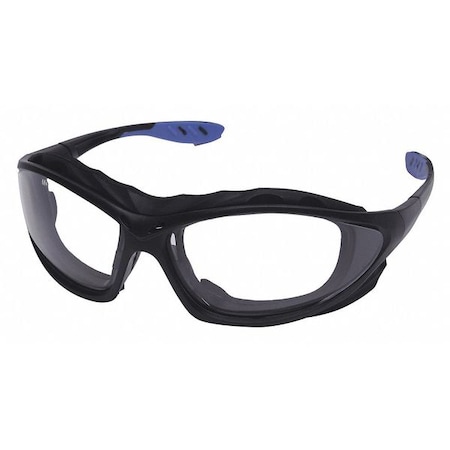 Condor Donyi, Safety Glasses, Anti-Fog, Scratch-Resistant, Clear Lens, Black Frame, Full-Frame 22ED40