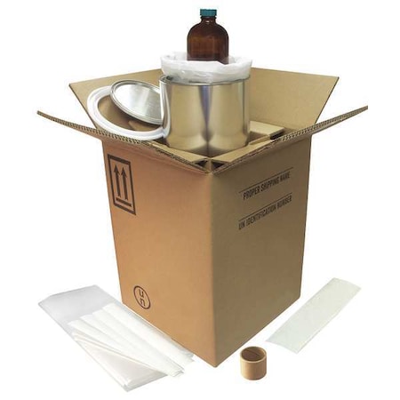 Berlin HAZMAT Shipping Kit, 32 oz. Bottle, PK4 HMS-66421M