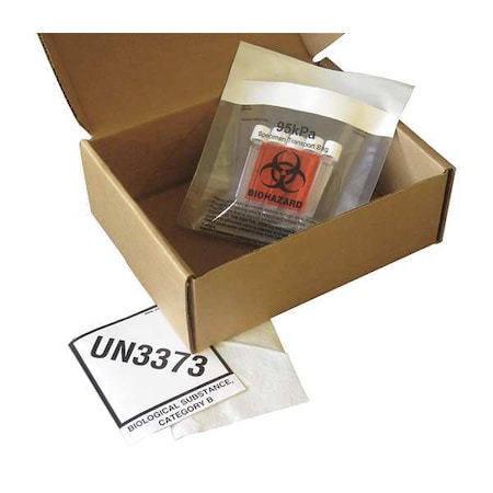 Berlin HAZMAT Shipping Kit, 6 In x 9-1/8 In, PK12 HMS-69400