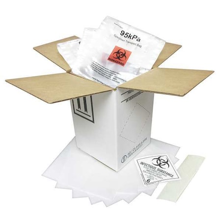 Berlin HAZMAT Shipping Kit, 10.25 In x 14 In, PK2 HMS-6925M