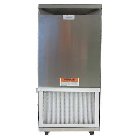 E. L. Foust Co Air Purifier, Room, SS, Incl UV Bulb 400SS
