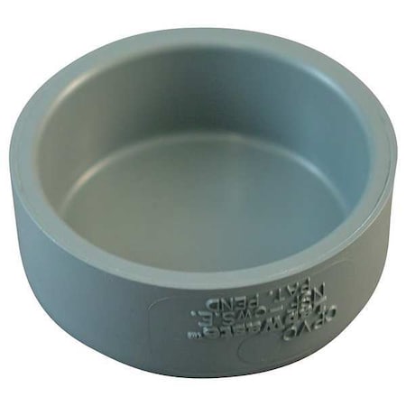 Spears CPVC Cap, Schedule 40 DWV, 1-1/2" Pipe Size, Hub P116-015C