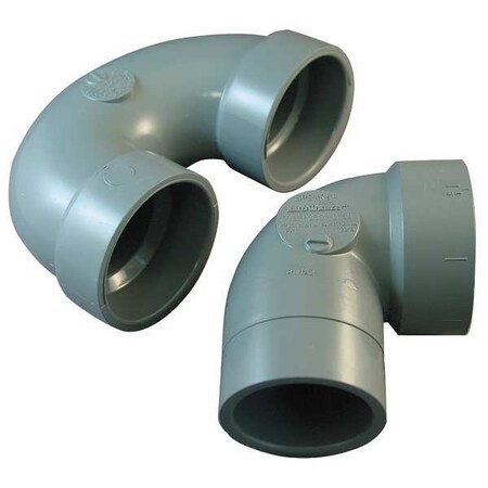 Spears Chlorinated Polyvinyl Chloride, Gray Finish, P-trap P706X-015C