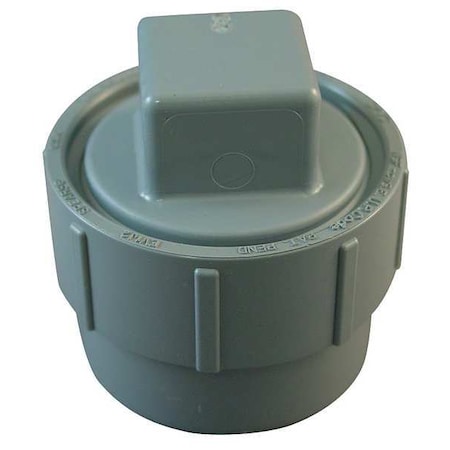 Spears CPVC Adapter, Schedule 40 DWV, 3" Pipe Size, FNPT x Spigot P105X-030C