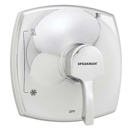 Speakman Shower Valve Trim, Single Hole Mount, Polished Chrome 1 Hole CPT-11000-P