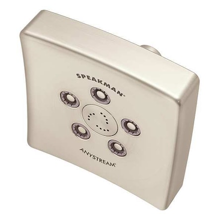 Speakman wall, Shower Head, Brushed Nickel, Wall S-3021-BN