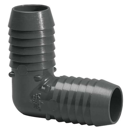 Zoro Select PVC Elbow, 90 Degrees, Insert, 3 in Pipe Size 1406030