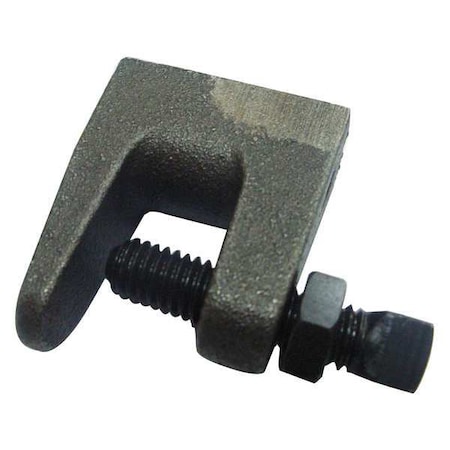 Zoro Select Clamp On Threaded Rod Hanger, Malleable Iron 22FP80