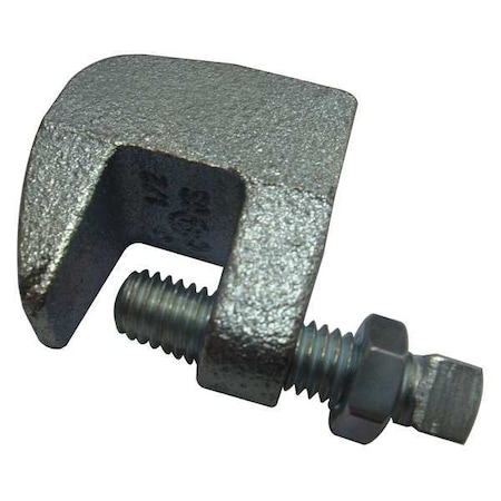 Zoro Select Threaded Rod Hanger, Steel, Galvanized 22FP79