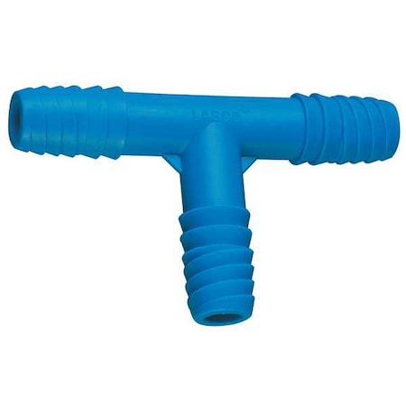 Westlake Pipe & Fittings Tee, 35/64 In, Double Helix, Acetyl 3101004