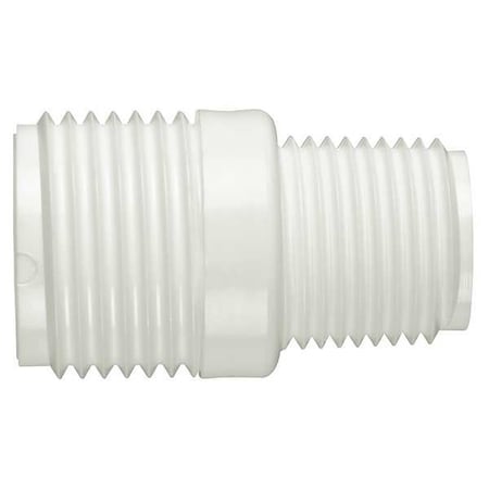 Westlake Pipe & Fittings Garden Hose Fitting, 3/4x1/2 In, MHTxMPT MHT104