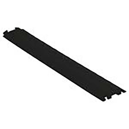 Fastlane Cable Protector, 3/4 in H, 36-3/4 in L, 5-3/4 in W, 1 Channel, Polyurethane, Black FL1X1.5-B