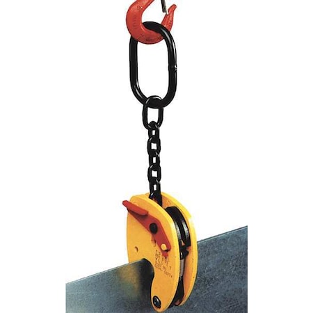 Tractel Plate Clamp, 1650 lb, 9/16 In 50238