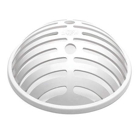 Zurn Floor Dome Strainer, Plastic, Drop In P1900-semi-dome | Zoro