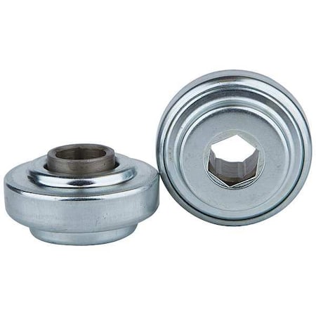 United Sales Hex Conveyor Bearing, 11/16 In., 2.321 In. CB-4111H15